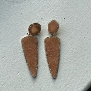 Bauble bar 3” drop earrings